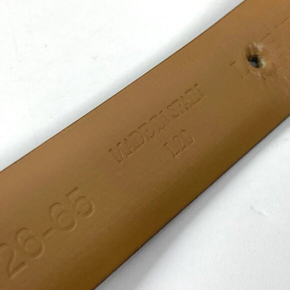 LOEWE Logo buckle belt Leather Black - Picture 6 of 10